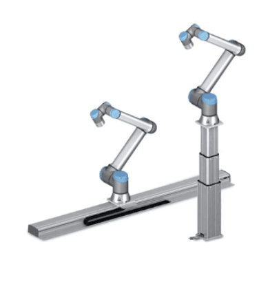 Ragne extenders for cobots | Ewellix | LiftKit | SlideKit